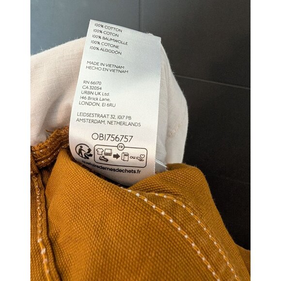 BDG Tan Double Knee Carpenter Painter Pants Size 27 - Picture 7 of 9